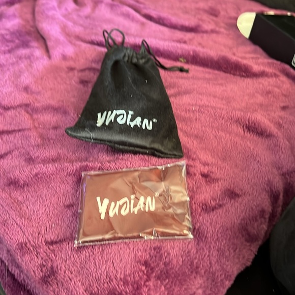 YuJian Beige oversized retro sunglasses New in Box - Picture 7 of 8